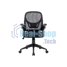 Кресло Defender Office черный, сетка, 120 кг, регулируемые подлокотники