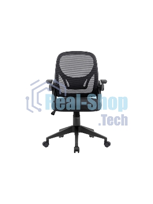 Кресло Defender Office черный, сетка, 120 кг, регулируемые подлокотники