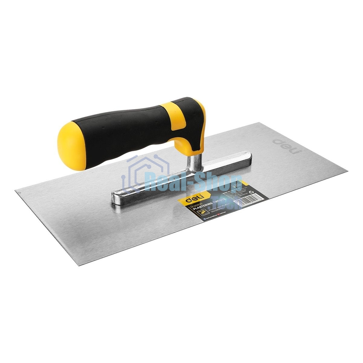 Кельма штукатурная прямоугольная Deli DL509311 280х130мм