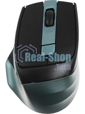 Мышь беспроводная A4Tech Fstyler FB35C зеленый/черный, 2000 dpi, радиоканал, Bluetooth, USB, кнопки - 6