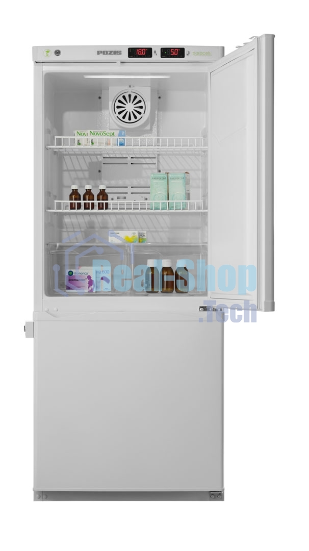 Холодильник комбинированный лабораторный Pozis ХЛ-250 белый двухкамерный 170/80 л морозилка снизу
