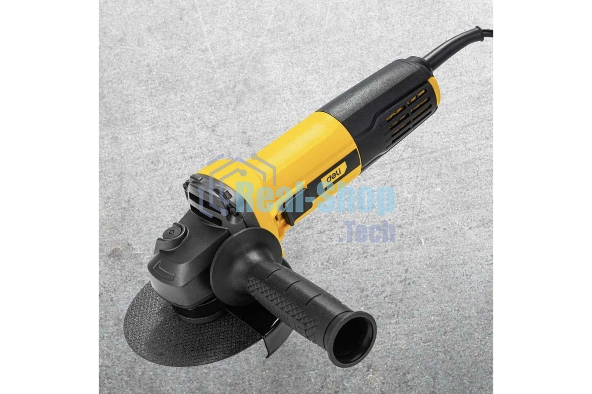 Угловая шлифовальная машина Deli DL-JM125-E1 (900Вт, 125мм, 12000об/мин, картон)