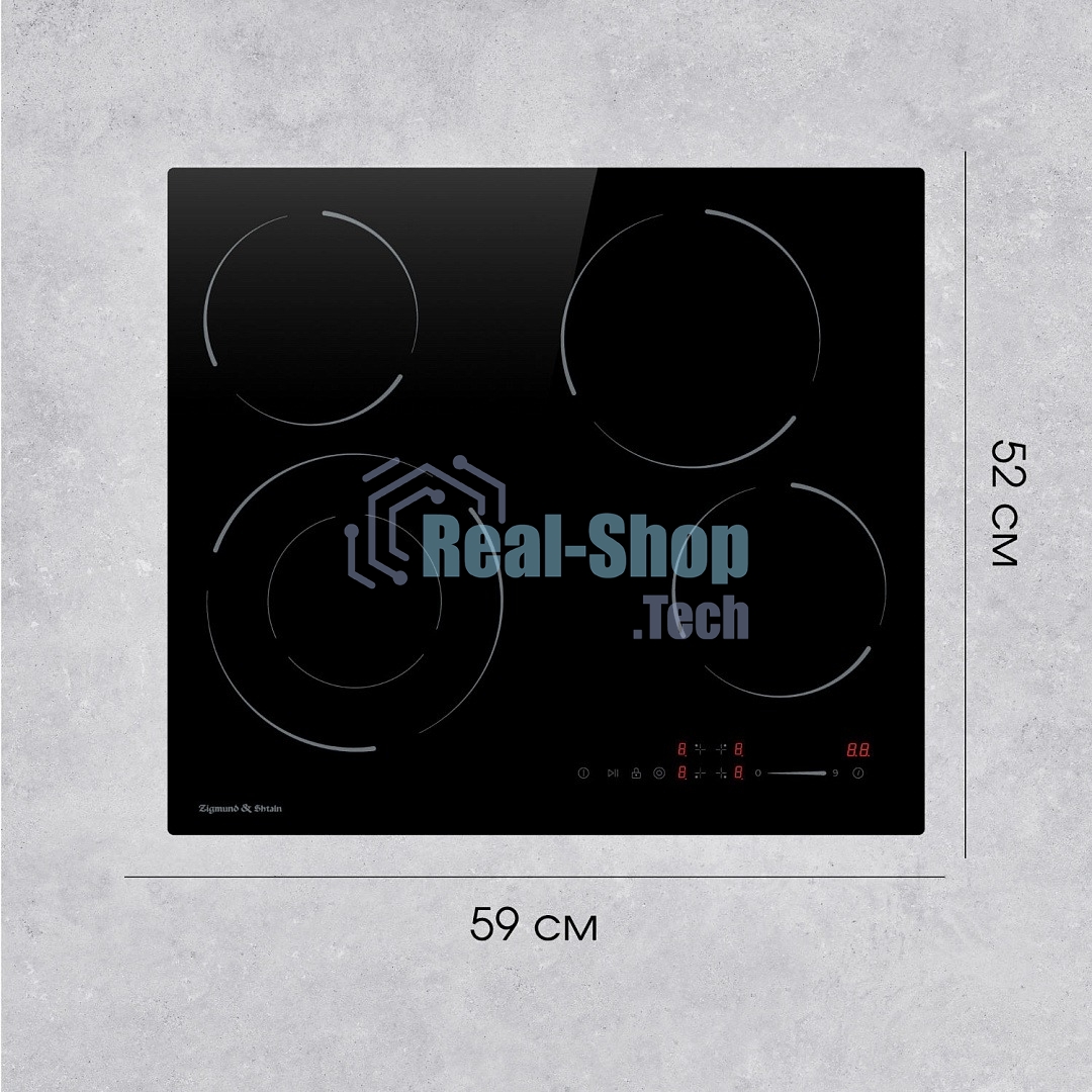 Варочная панель Zigmund & Shtain CN 50.6 B черный