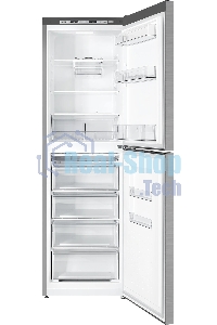 Холодильник Atlant 6623-149 нержавеющая сталь двухкамерный 182/159л морозилка снизу, капельная система