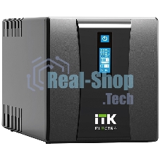 Источник бесперебойного питания ITK Electra EET-1000VA-1-002-S 600Вт 1000ВА черный