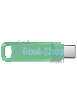 Флешка USB SanDisk SDDDC3 128Gb, USB3.1 Type-C, зеленая