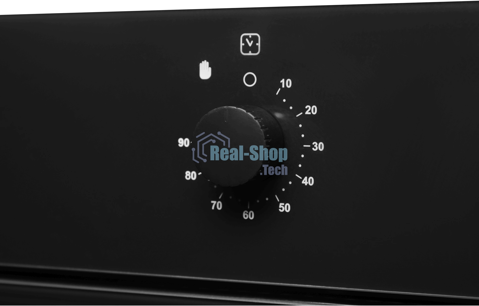 Духовой шкаф Электрический Hyundai HEO 6631 BG черное стекло