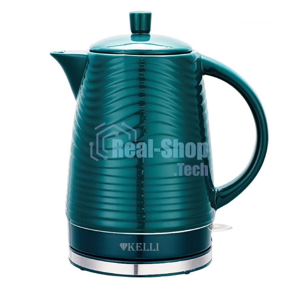 Чайник электрический KELLI KL-1809 Изумрудный