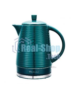 Чайник электрический KELLI KL-1809 Изумрудный