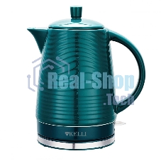 Чайник электрический KELLI KL-1809 Изумрудный Чайник электрический KELLI KL-1809 Изумрудный