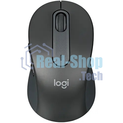 Мышь беспроводная Logitech Signature M650 графитовый, 4000 dpi, радиоканал, Bluetooth, USB, кнопки - 5