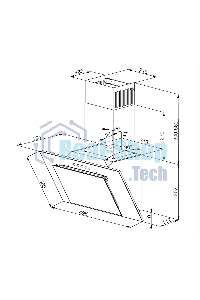 Вытяжка Weissgauff SIGMA 50 PB WH