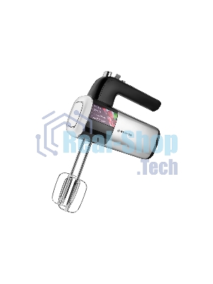 Миксер BRAYER, 800 Вт, 5 скор.реж, турбо,насад. венчики, насад для взбивания