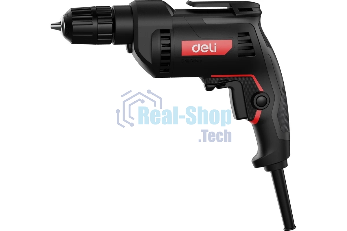 Дрель Deli DE-DZ10-1E, 500 Вт, сетевая, безударная