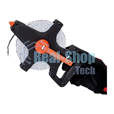 Рулетка геодезическая Sparta, 50 м х 12,5 мм, лента ПВХ, открытый корпус