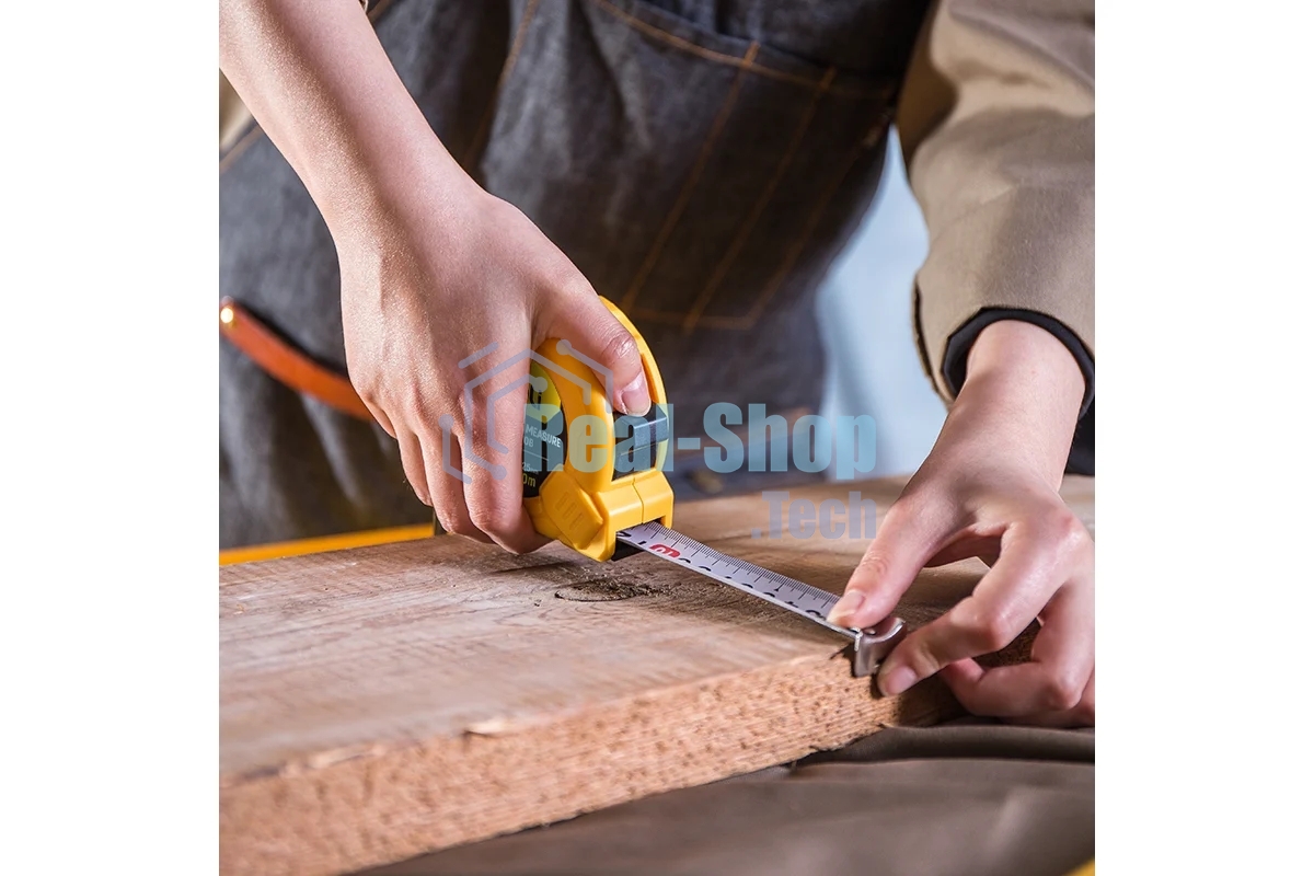 Рулетка Deli DL9010B 10мx25мм Метрическая. Корпус ударопрочный, компактный.