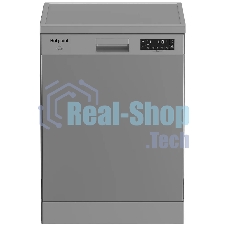 Посудомоечная машина Hotpoint HF 5C84 DW X отдельностоящая, нержавеющая сталь