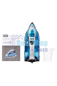 Утюг Hyundai H-SI01336 2800Вт черный/голубой