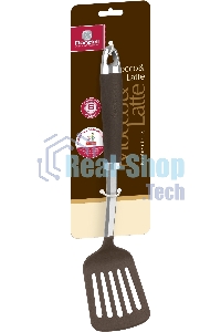 Лопатка для вторых блюд Rondell Mocco RD-1381 коричневый/стальной упак.: картонная подложка