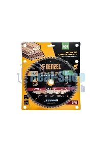 Пильный диск по дереву Denzel ф250 х 32 мм, 60 зубьев 733617