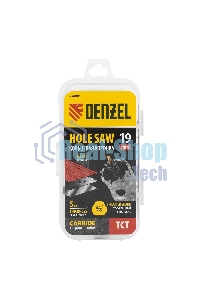 Коронка по металлу Denzel твердосплавная, 19 мм
