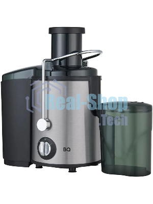 Соковыжималка BQ J1000 серый/черный, центробежная, 900 Вт, 800 мл, механическое