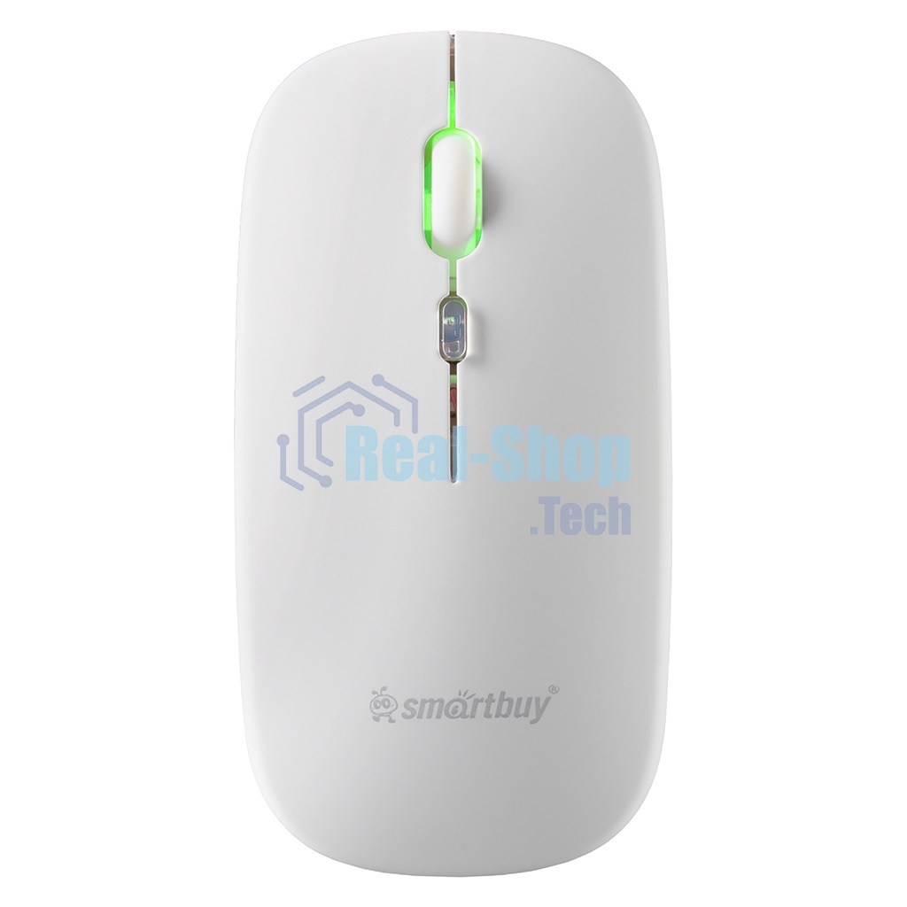 Мышь беспроводная Dual BT+USB с зарядкой Smartbuy X31 белая (SBM731DW) /100.  