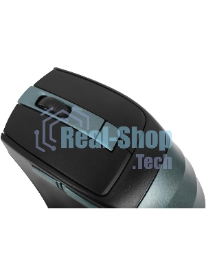 Мышь беспроводная A4Tech Fstyler FB35C зеленый/черный, 2000 dpi, радиоканал, Bluetooth, USB, кнопки - 6
