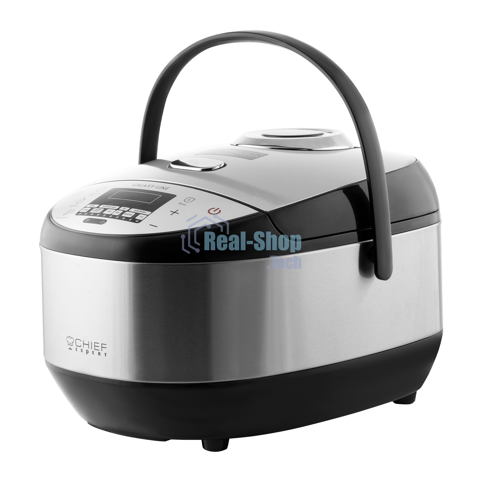 Мультиварка Galaxy Line GL 2648, серый, индукционная, объем 4 л, 1350 Вт, 11 программм