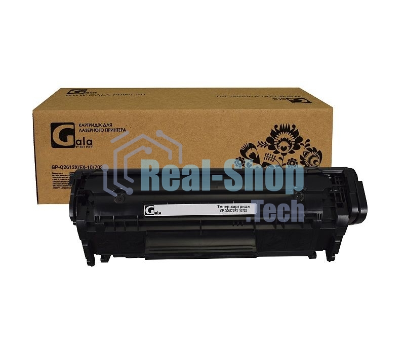 Картридж лазерный GalaPrint GP-Q2612X черный (3000 стр) для HP LJ 1010/1012/1015/1018/1020/1022/3015/3020/3030/3050/3052/3055/M1005/M1005MFP/M1319/M1319MFP Series Canon LBP2900/3000