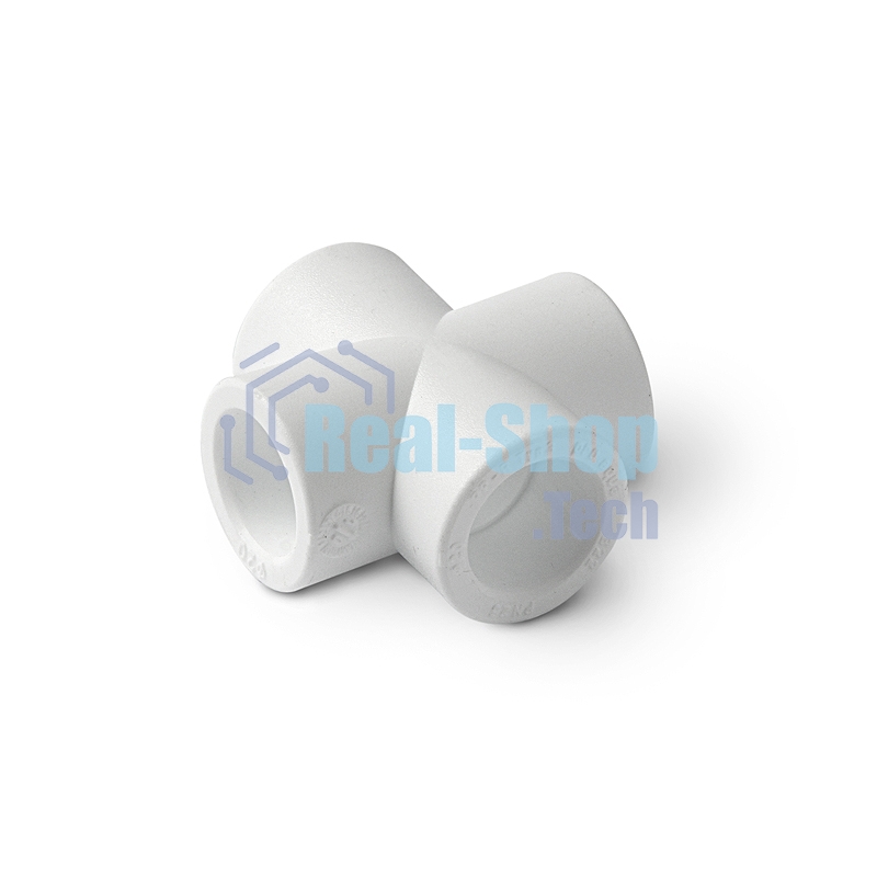 Крестовина переходная 40 х 32 полипропиленовая PPR белая PRO AQUA