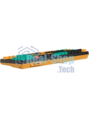 Клавиатура A4Tech Bloody AT87 Renegade проводная USB черный/зеленый