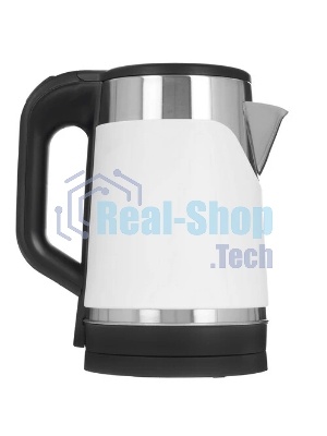 Чайник электрический Homestar HS-1043 1.7л, нержавейка и пластик, двойной корпус, белый