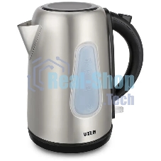 Чайник электрический MYSTERY MEK-1654 1.7 л, 2000 Вт, нержавеющая сталь