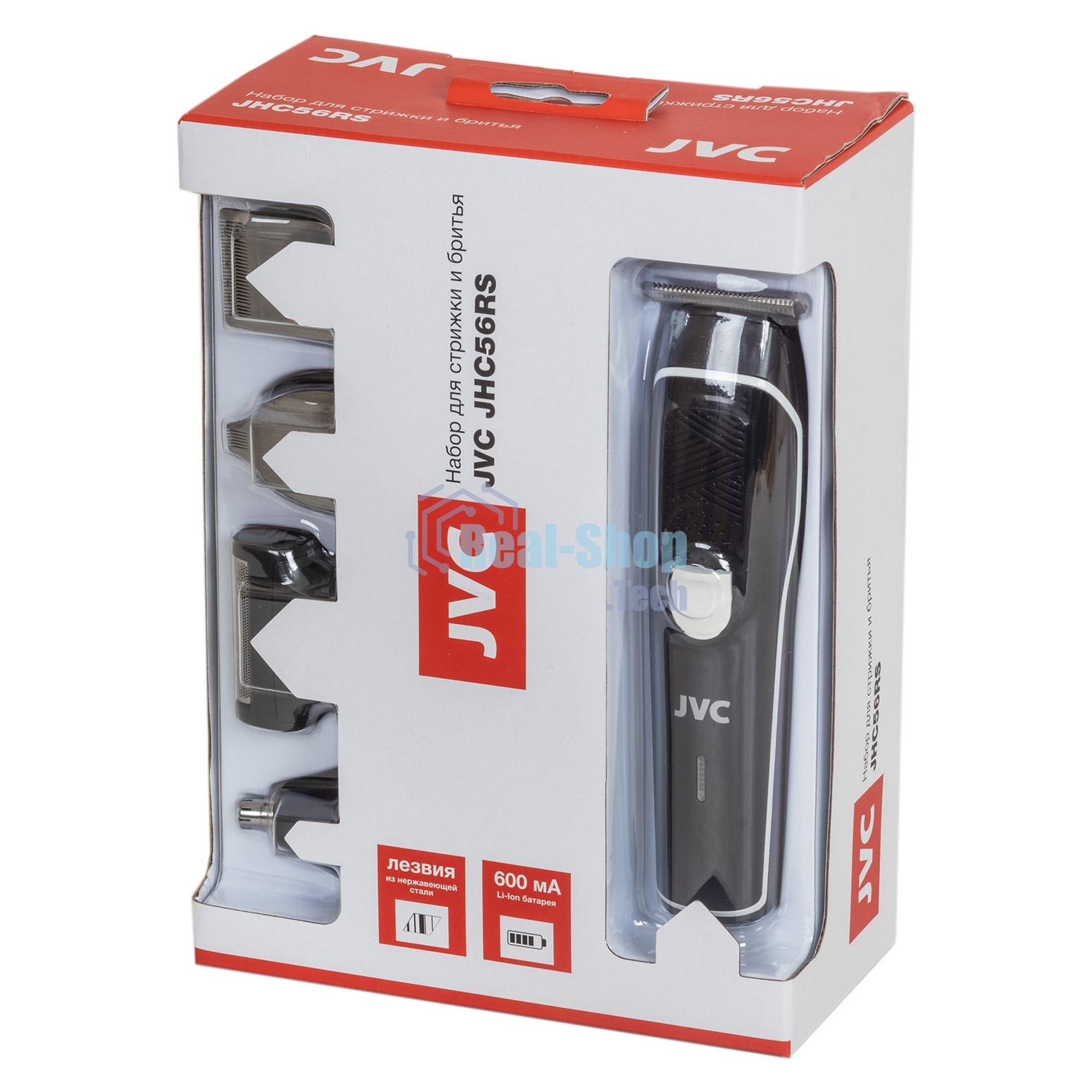 Машинка для стрижки JVC JHC56RS черный