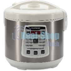 Мультиварка Starwind SMC4200 900Вт 5л белый/серебристый