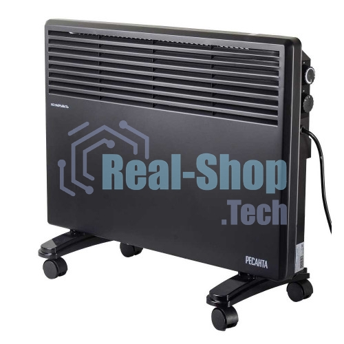 Конвектор Ресанта ОК-1600Ч, черный, 1600 Вт, 20 м2, термостат 67/4/34