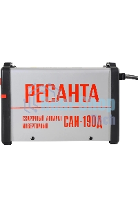 Сварочный аппарат Ресанта САИ-190Д инвертор ММА/TIG 7.2кВт