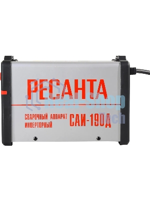 Сварочный аппарат Ресанта САИ-190Д инвертор ММА/TIG 7.2кВт