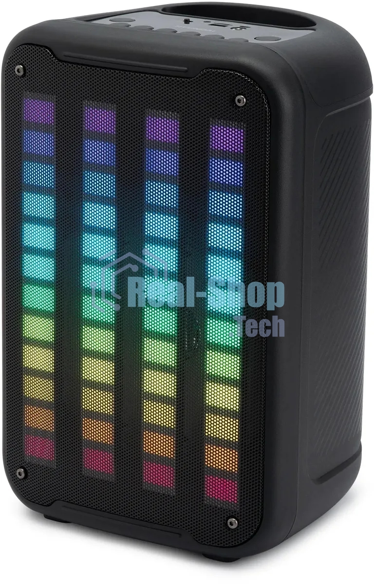 Минисистема Hyundai H-MC1204 черный 10Вт FM USB BT micro SD