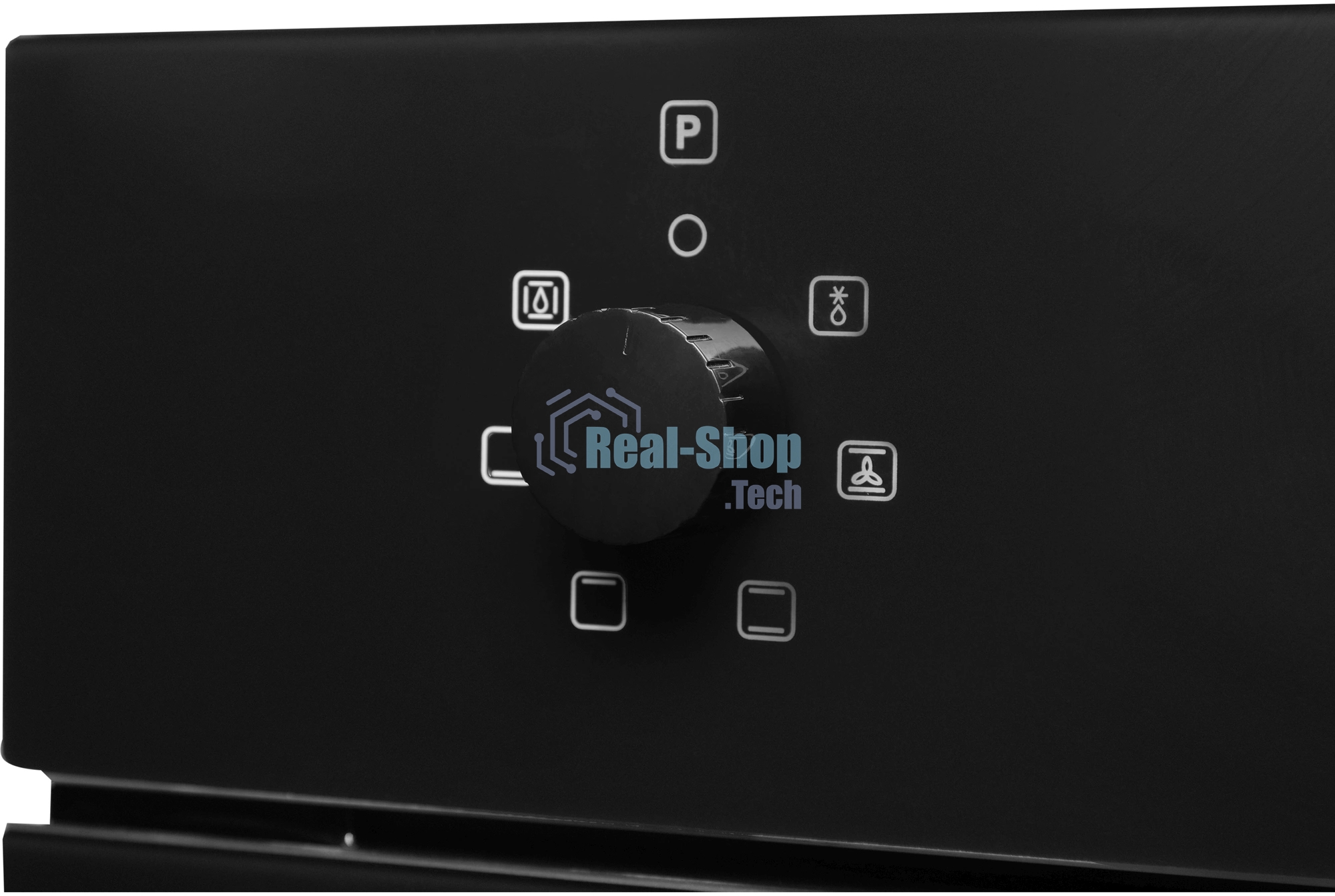 Духовой шкаф Электрический Hyundai HEO 6631 BG черное стекло