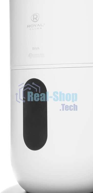 Увлажнитель воздуха Royal Clima RIVA RUH-RV300/8.0E-WT белый, 30 м², 8 л, ультразвуковой, гигростат, ароматизация, пульт ДУ, ночной режим, верхний залив воды