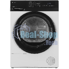Сушильная машина Weissgauff WD 4948 Heat Pump белый, 7 кг, сушка - конденсационная, программ - 15, 59.5 x 84.5 x 48.5 см