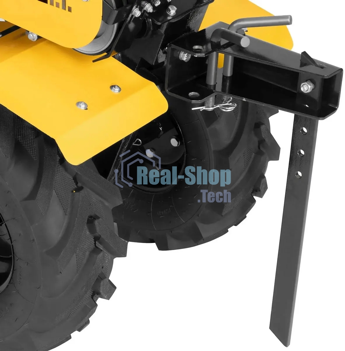 Мотоблок Denzel DPT-470S-PRO, 7 л.с., ремен.сцеп, фрез 3х4, ШОМ, передачи 4В/2Н