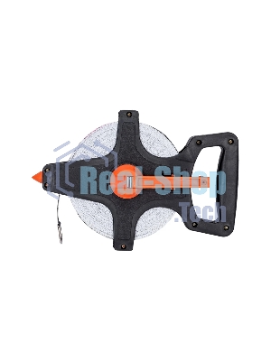 Рулетка геодезическая Sparta, 50 м х 12,5 мм, лента ПВХ, открытый корпус