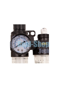 Блок подготовки воздуха регулятор-фильтр-лубрикатор Denzel FLR1500, 10 бар, 1500 л/мин, 1/4