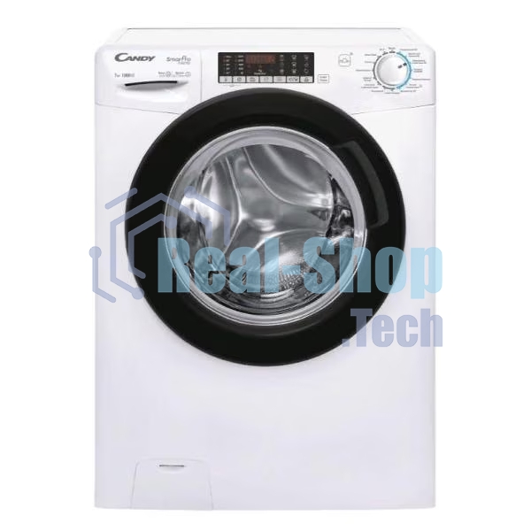 Стиральная машина Candy Smart Pro Inverter CSO4 276TWMB-07 белый, загрузка фронтальная 7 кг, 1200 об/мин., класс: А