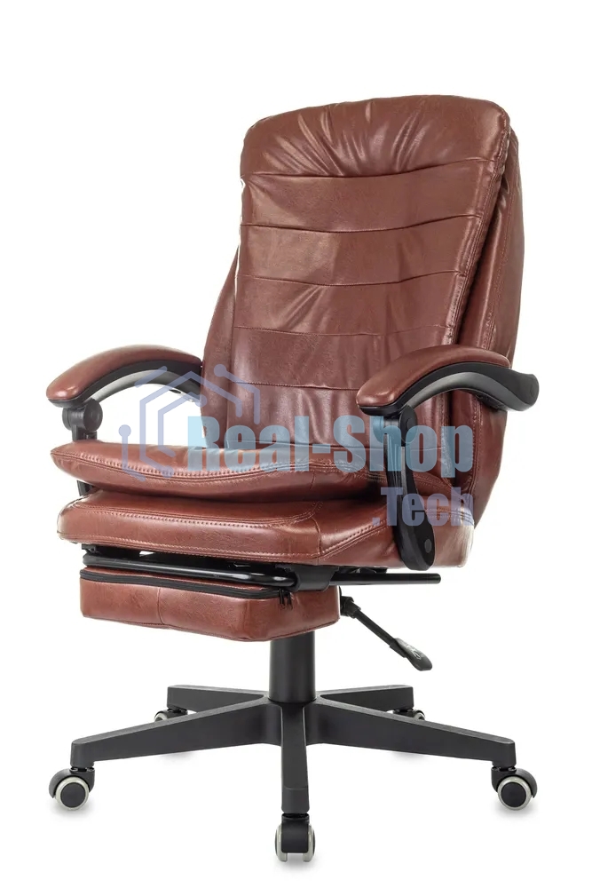 Кресло руководителя Бюрократ T-9950MSG-F/BROWN-PU
