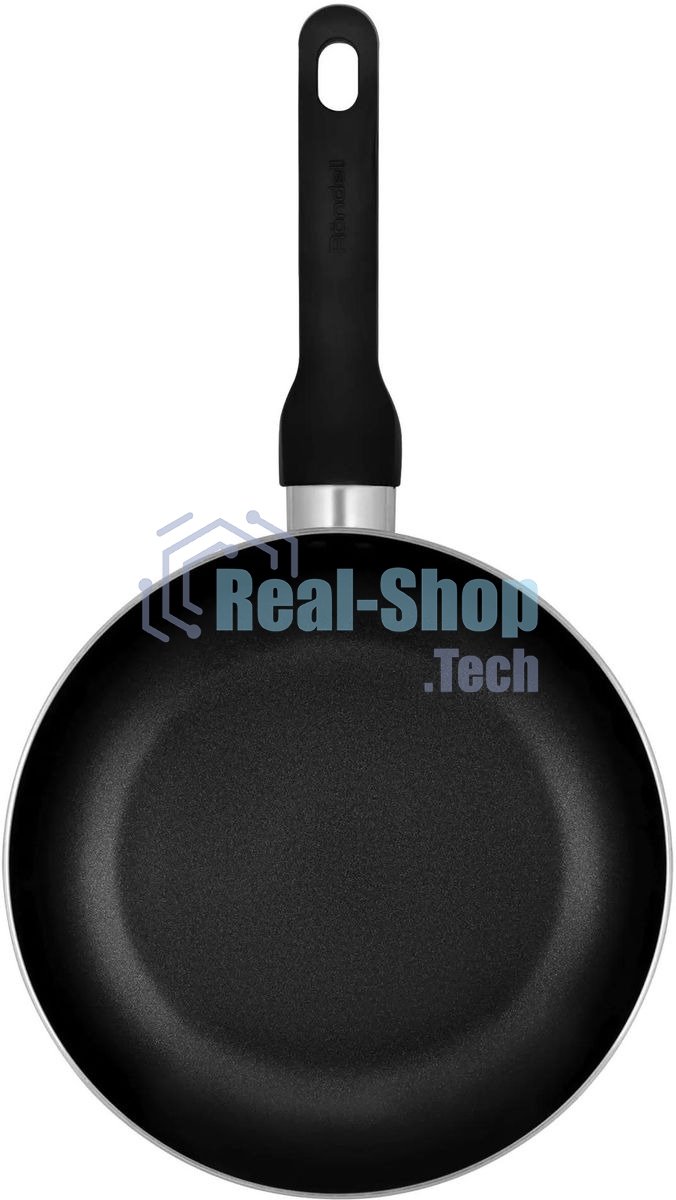 Сковорода Rondell Massimo RDA-1402, 24 см, без крышки, черный