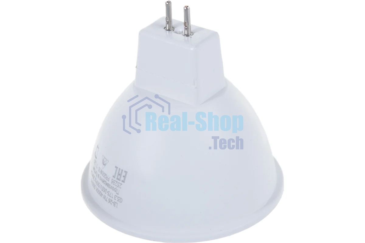 Лампа светодиодная Feron LB-26 7W 230V G5.3 4000K MR16 матовая